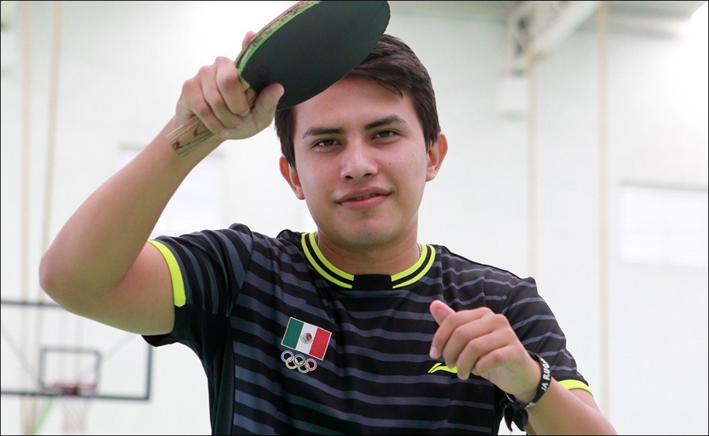 Ricardo Villa viajará al preolímpico de tenis de mesa con apoyo del Idey